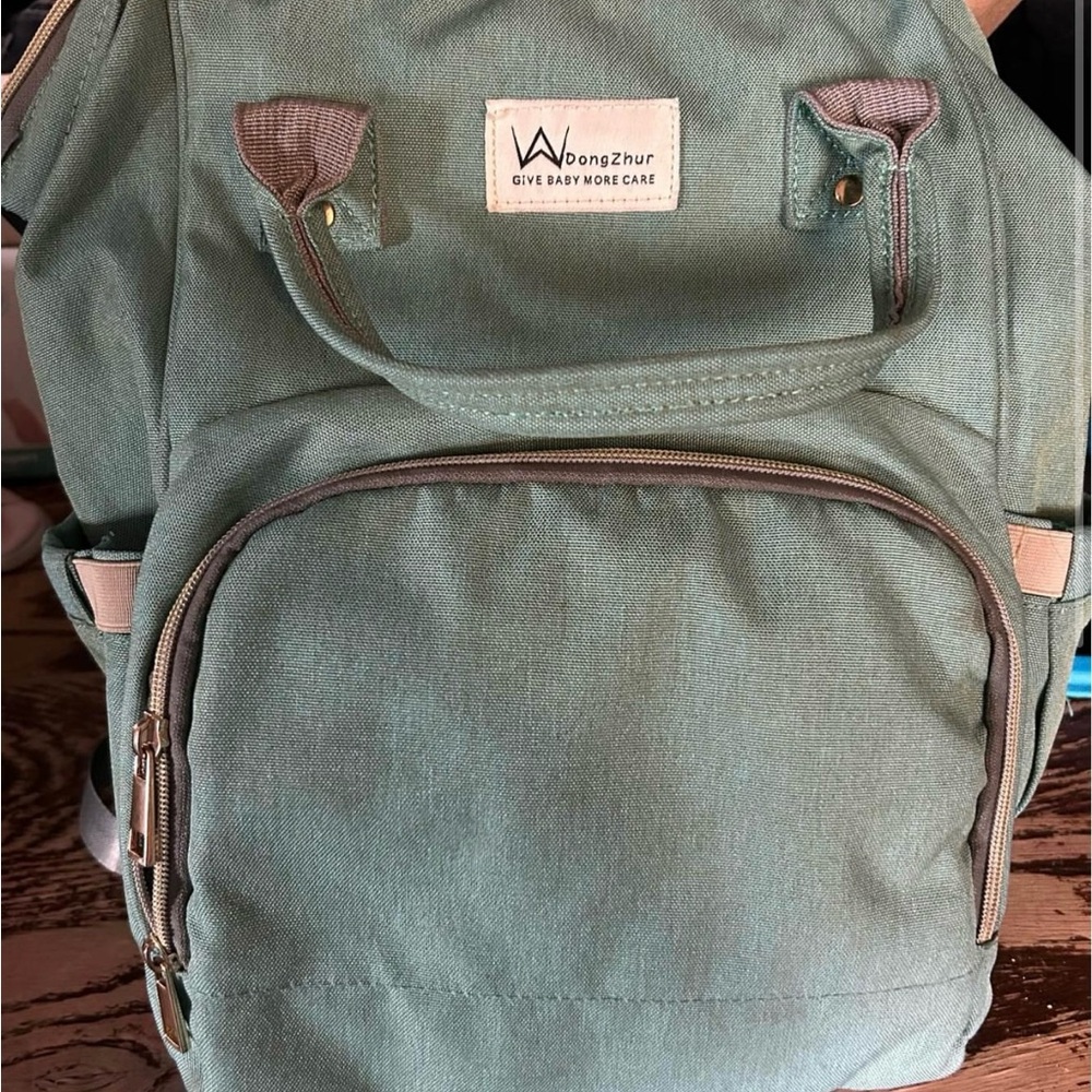 Green Diaper Bag